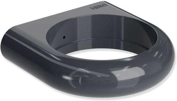 Hewi 801 Halter 801.00.10092 anthrazitgrau, ringförmig