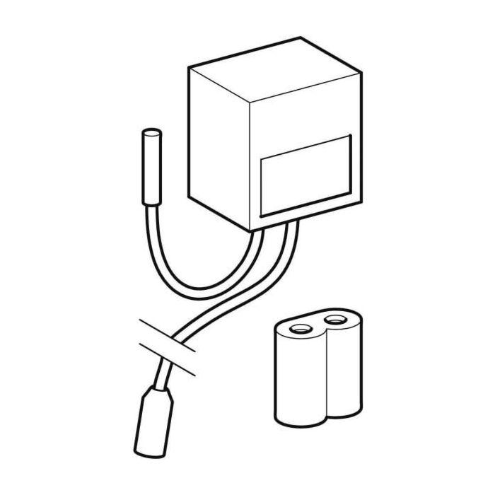 Geberit Steuermodul für Urinalsteuerung 599083000 Batteriebetrieb, Typ 501/1000
