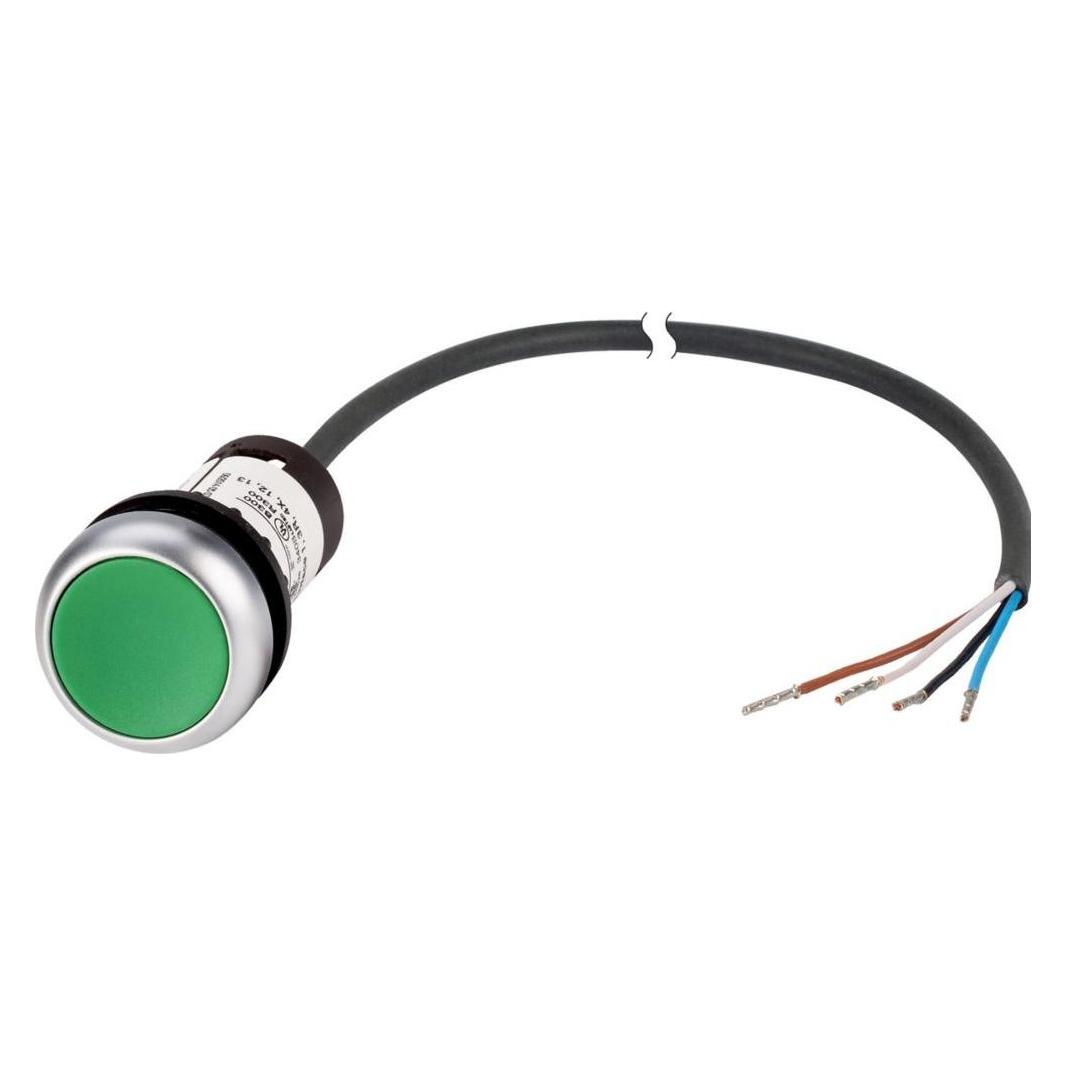 Eaton Drucktaster flach Grün C22-D-G-K10-P62 1 St. (185670)