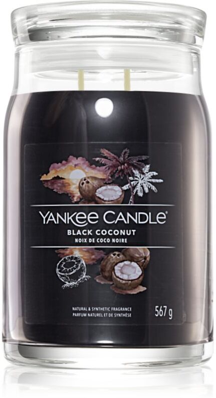 Yankee Candle Black Coconut bougie parfumée Signature 567 g