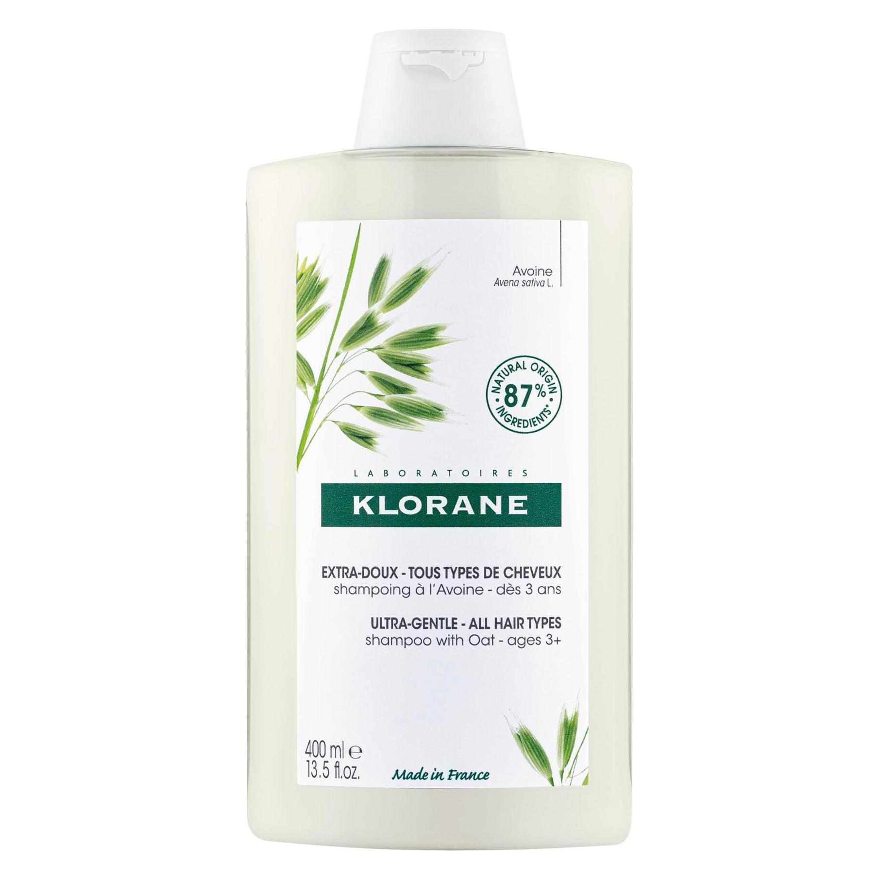 Klorane Extra-sanftes mit Hafer (Flüssiges Shampoo, 400 ml) (P0004181)