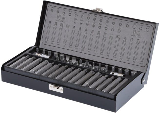 10mm Coffret d'embouts, 42 pcs. ; KS Tools (911.4304)