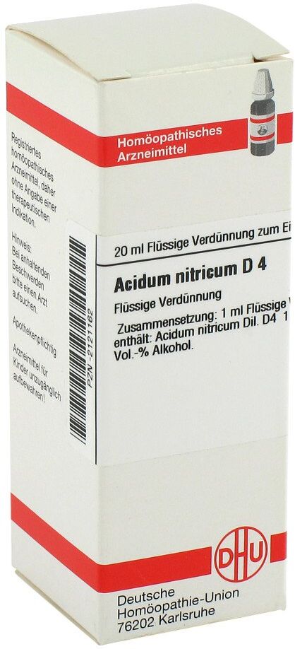 DHU Acidum Nitricum D4 Dilution 20ml