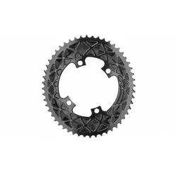 ABSOLUTE BLACK Kettenblatt Road oval 2-fach LK 110 4 Loch asymmetrisch