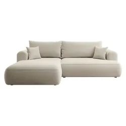 Selsey Ecksofa mit Schlaffunktion  ¦ beige ¦ Maße (cm): B: 260 H: 93