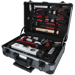KS Tools, Werkzeugkoffer, 1/4"+1/2" Universal-Werkzeug-Satz, 130-tlg (130 Teile)