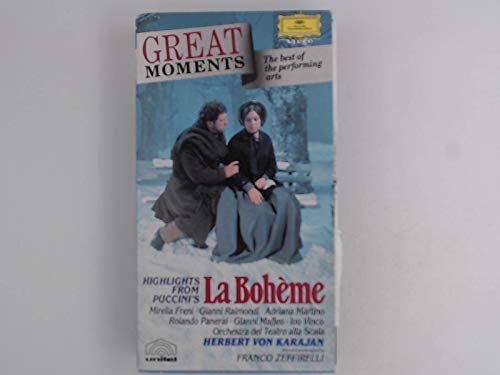 Franco Zeffirelli - Puccini, Giacomo - La Bohème [VHS] - Preis vom 08.10.2026 07:26:42 h