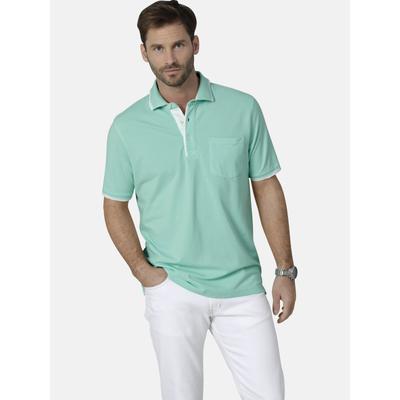 Poloshirt BABISTA "Poloshirt TESSAVEST", Herren, Gr. 52, grün, Obermaterial: 60% Baumwolle CO. 40% Polyester COOLMAX PES(Coolmax)., Shirts