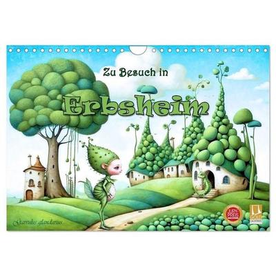 Zu Besuch in Erbsheim (Wandkalender 2027 DIN A4 quer), CALVENDO Monatskalender