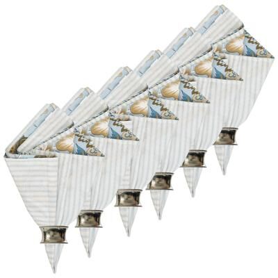 C&F Home Madison Blue Napkin Set of 6