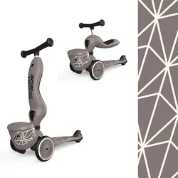 Scoot and Ride Highwaykick 1 Lifestyle - Rutscherfahrzeug und Scooter, Farbe: green lines