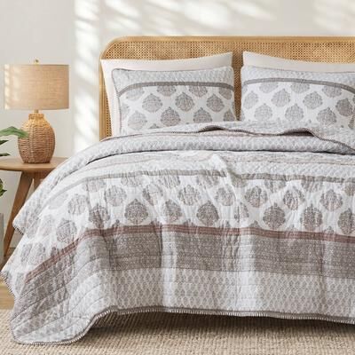 INK+IVY Surya Quilt 3pcs Set