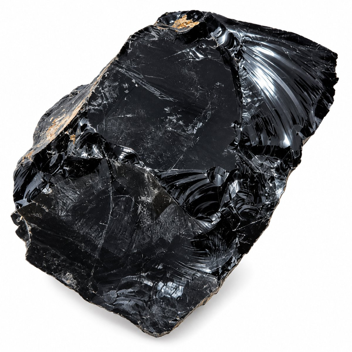 S4H Ruwe Zwarte Obsidiaan XXL 6 kg Premium Natuurlijke Edelsteen