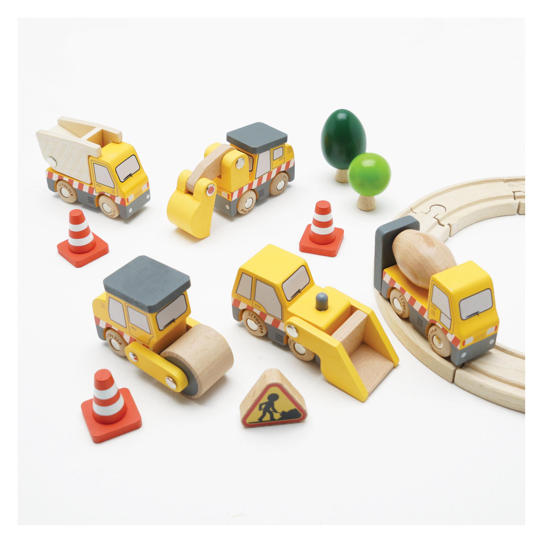 Le Toy Van Baufahrzeug Set (ltvtv442)