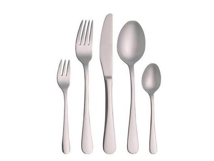 Collini Besteckset Hotel, Silber, Metall, 64-teilig, 31.5x47.7x9.5 cm, rostfrei, Essen & Trinken, Besteck, Besteck-Sets