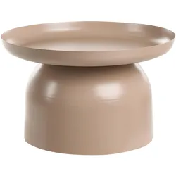COUCHTISCH Metall Taupe Torrens