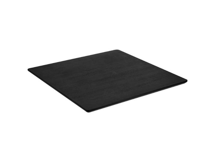 VEGA Indoor-Tischplatte Acerios quadratisch 80x80x2.5 cm (LxBxH); schwarz; quadratisch