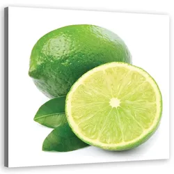 WANDBILD limette obst