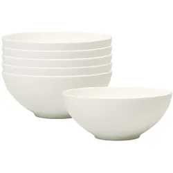 Villeroy & Boch Multipack Royal Schälchen - 6 Stück, Schüssel + Schale, Weiss