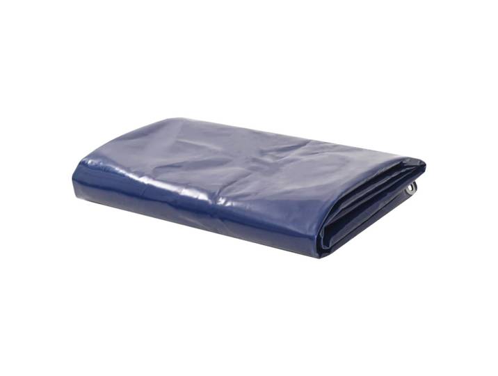 vidaXL Abdeckplane 650 g/m² 4x4 m Blau
