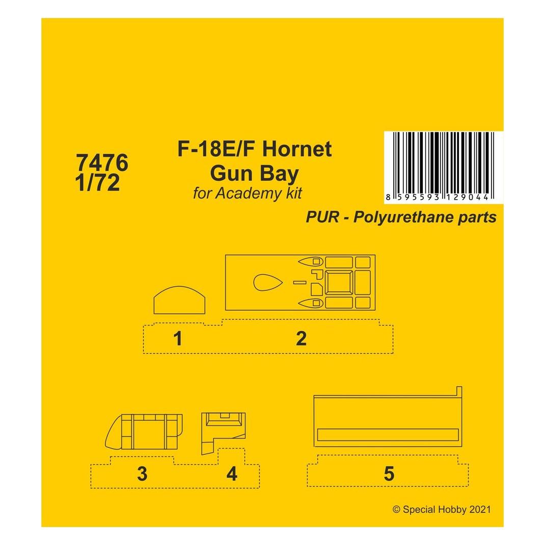 CMK F-18E/F Hornet Gun Bay (129-7476)