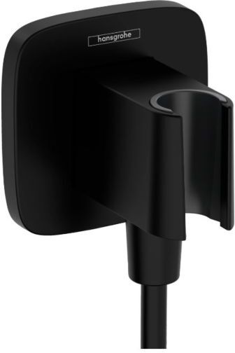 Hansgrohe FixFit Porter Q Schlauchanschluß 26887670 für Handbrause, mattschwarz