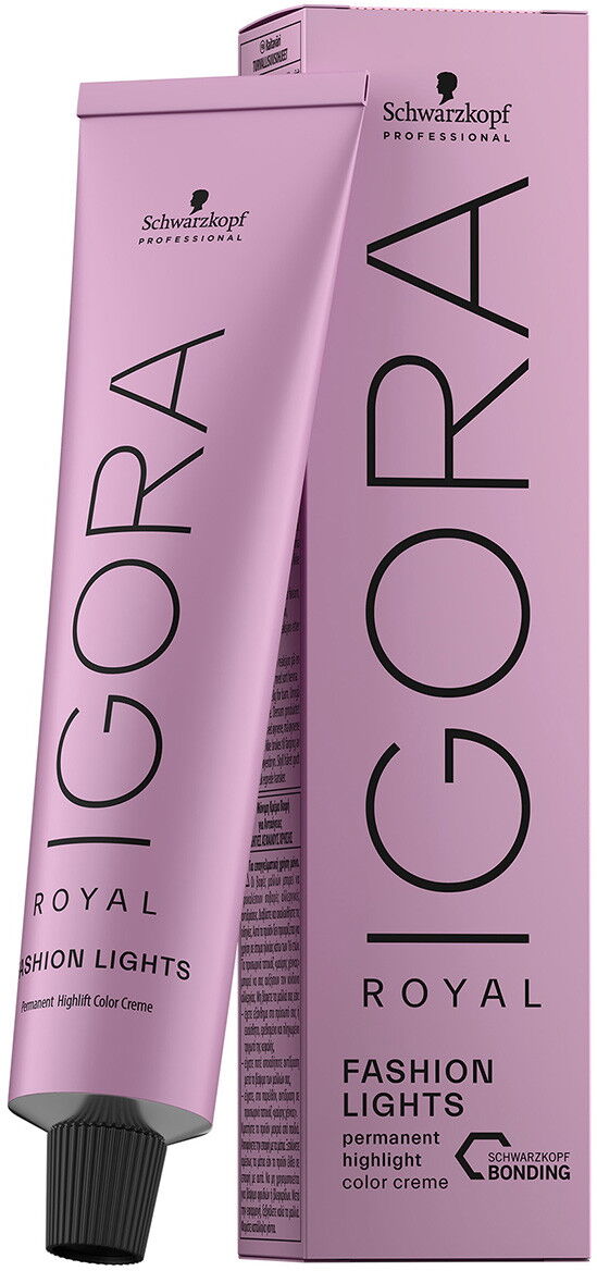 60ml Schwarzkopf Professional IGORA ROYAL FASHION LIGHTS Permanent Highlight Color Creme