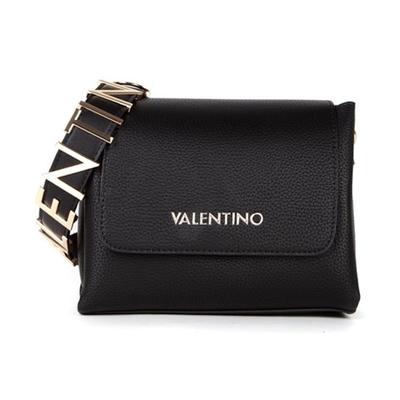Shopper VALENTINO BAGS "ALEXIA", Damen, Gr. B/H/T: 21,5cm x 15cm x 10cm, schwarz (nero), Lederimitat, Taschen Shopper, Umhängetasche, Damen Tasche, Schultertasche