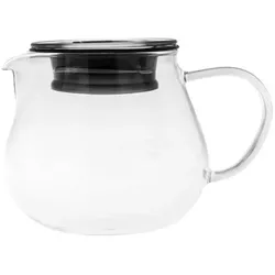 Hario Largo 35 Teetropfer-Set, Wasserkocher, Schwarz, Silber, Transparent