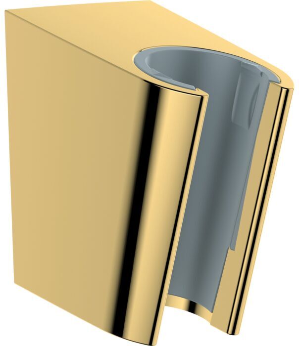Hansgrohe Porter Brausehalter 28331990 feste Halteposition, aus Kunststoff, polished gold optic