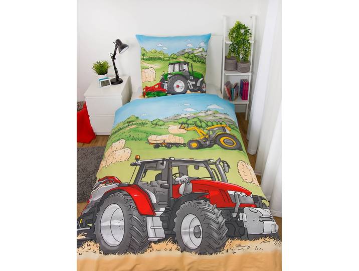 Parure de lit Football 140 x 200 cm + coussin 90 x 70 cm Multicolore