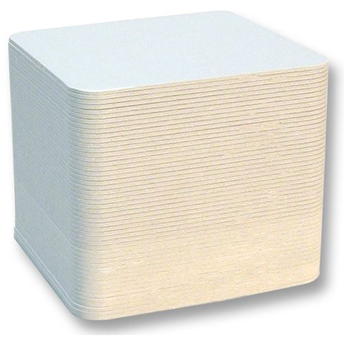 folia Blanko-Bierfilze, quadratisch, 93 x 93 mm