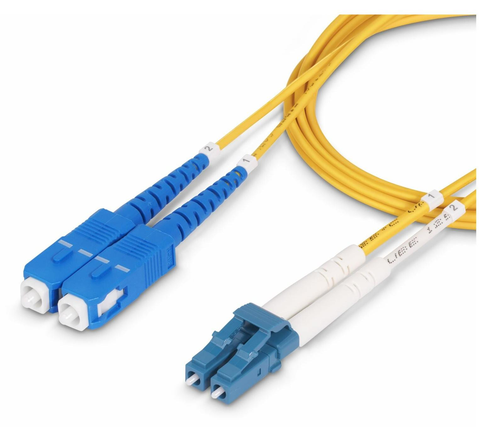 StarTech 15 meter LC/SC single-mode vezeloptische kabel OS2