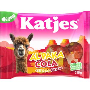 Katjes Fruchtgummis Al Paka Cola, 210 g