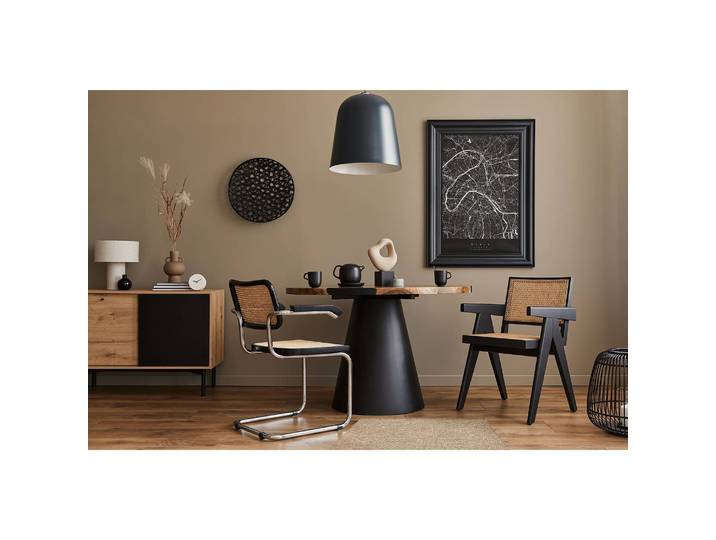 Wollteppich Visby Braun/Taupe 200 x 290cm Baumwollstoff/Wolle