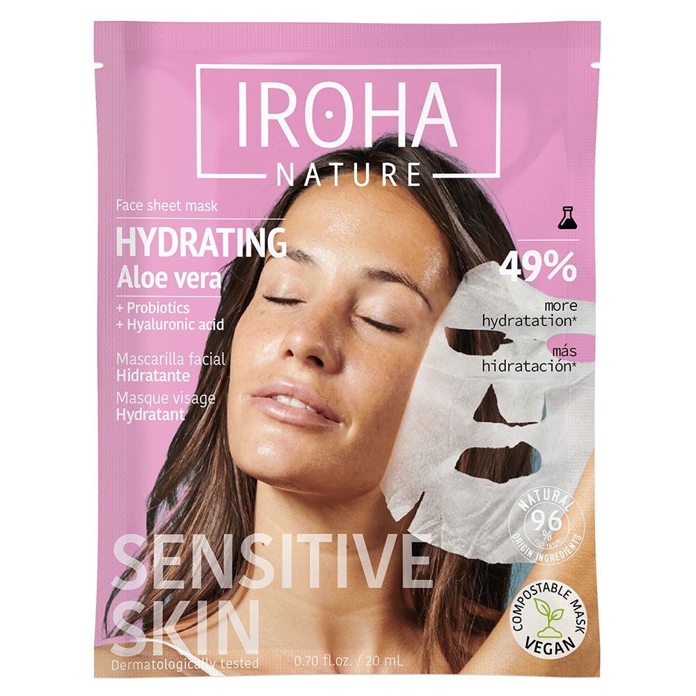 Iroha Masq Tissu Hydra Aloe 20 ml Gesichtsmaske