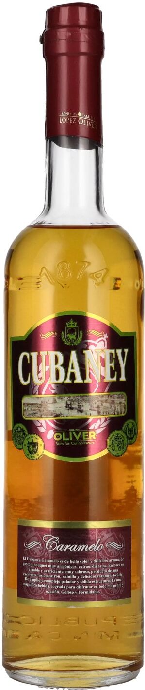 Ron Cubaney Cubaney Caramelo Spirit Drink 30% Vol. 0,7l
