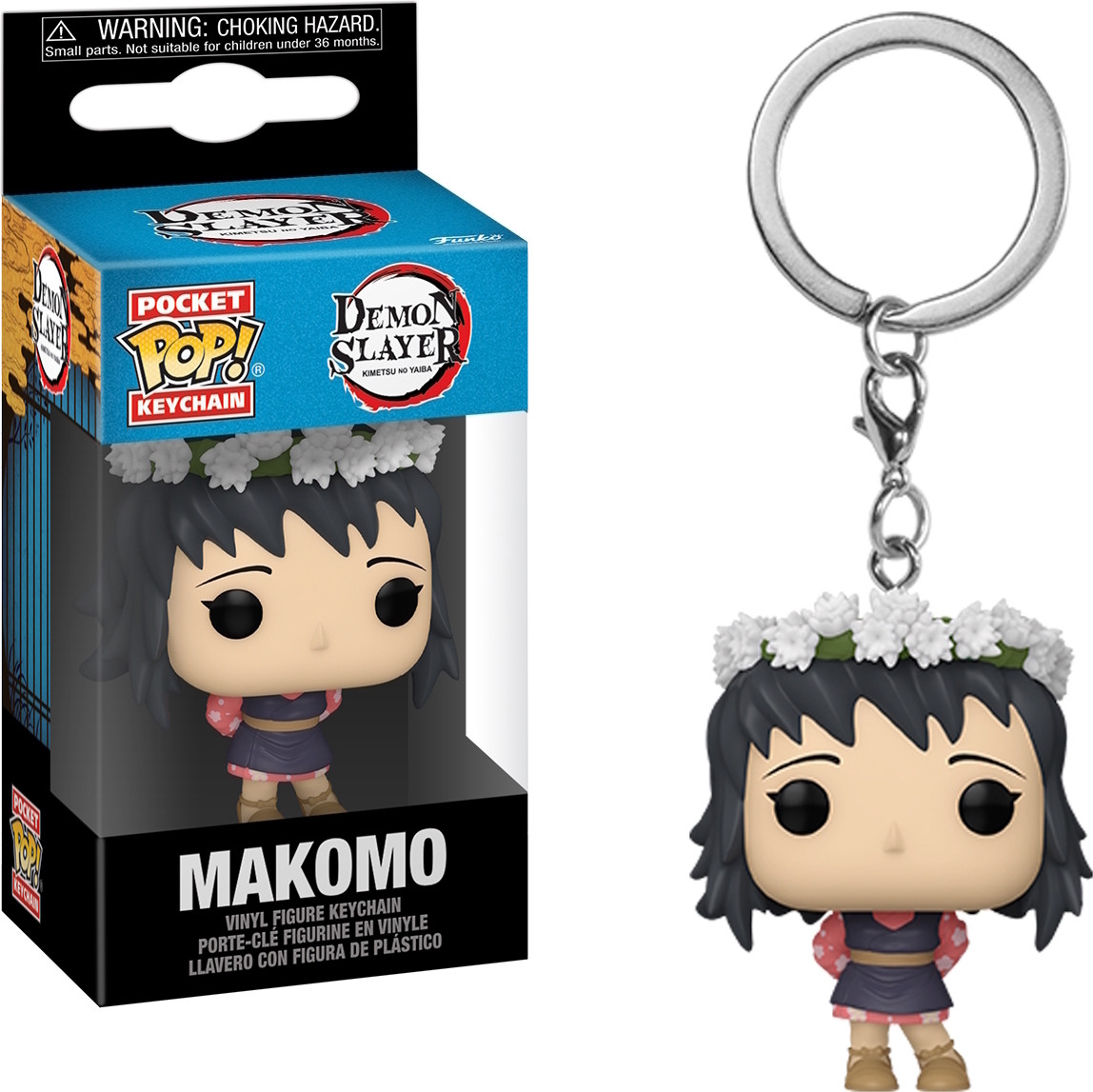 Funko Pocket POP! Demon Slayer Makomo Sleutelhanger