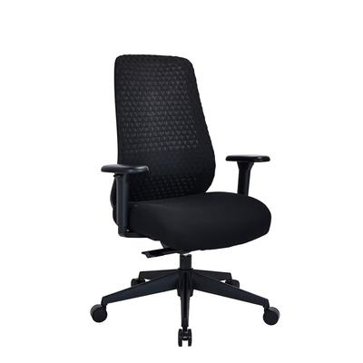 Bürostuhl / Drehstuhl Verviq Rücken 3D Netzstoff / Sitz Stoff schwarz hjh OFFICE