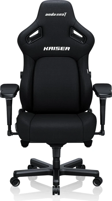 Anda Seat Kaiser 4 Premium Gaming Chair - XL Größe Black Fabric