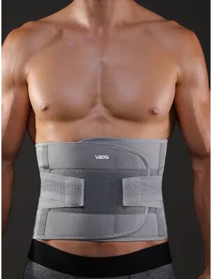 Multicon Wholesale Hub Unisex Lower Back Support, Adjustable Waist Trainer, Tummy Band For Cycling, Weightlifting grey xxl
