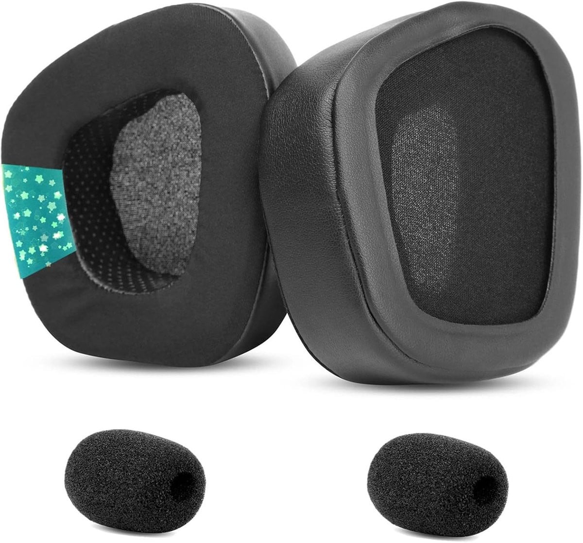 Memory Foam vervangingsoorkussens compatibel met Corsair Void & Corsair Void Pro Wired & Wireless Gaming Headset 7.1 (hybride oorkussens)