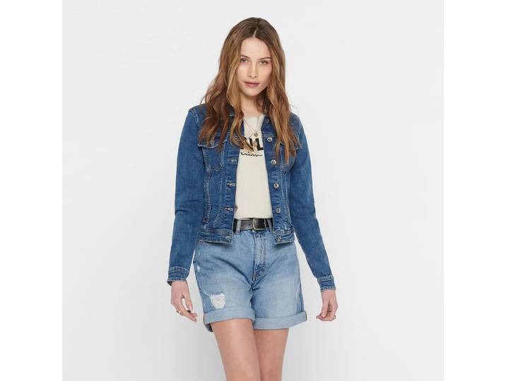 Only - 15170682 Dnm Jacket, für Damen, Blau, Größe 34