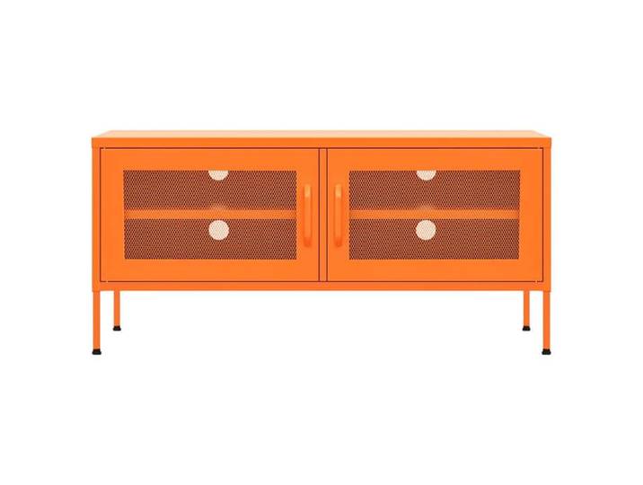 (143519) Orange Meuble Télé- Meuble TV - Orange 105x35x50 cm Acier - pour salon kjd51392218862