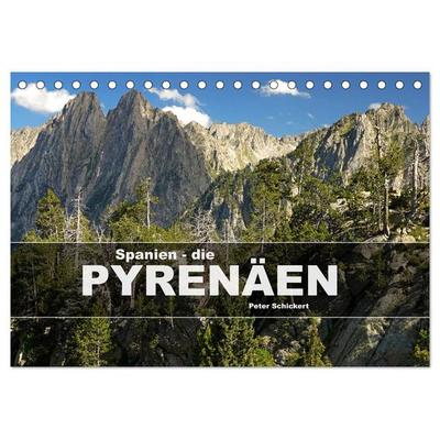 Spanien - die Pyrenäen (Tischkalender 2027 DIN A5 quer), CALVENDO Monatskalender