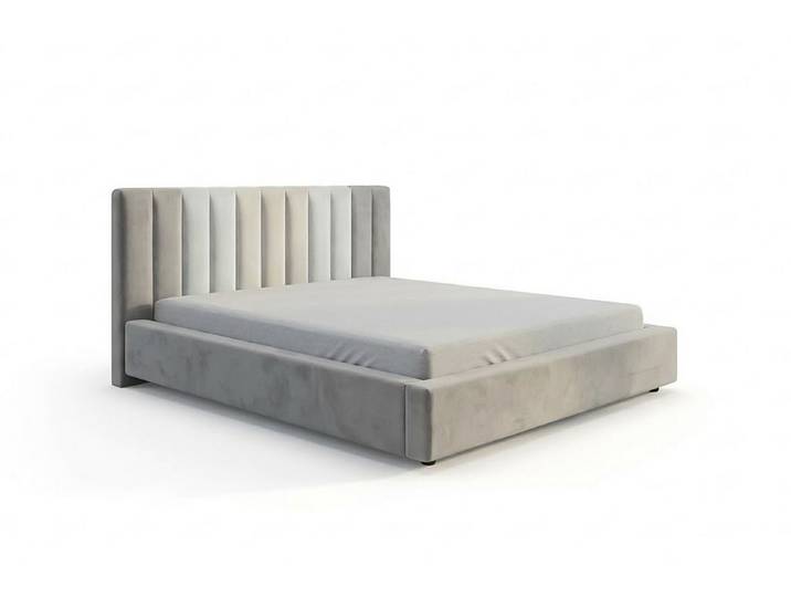 KAWOLA Polsterbett CATTURA Velvet - Modernes Design - Schlafzimmer Highlight, Inklusive Lattenrost 3-fach höhenverstellbar - Stil trifft Komfort