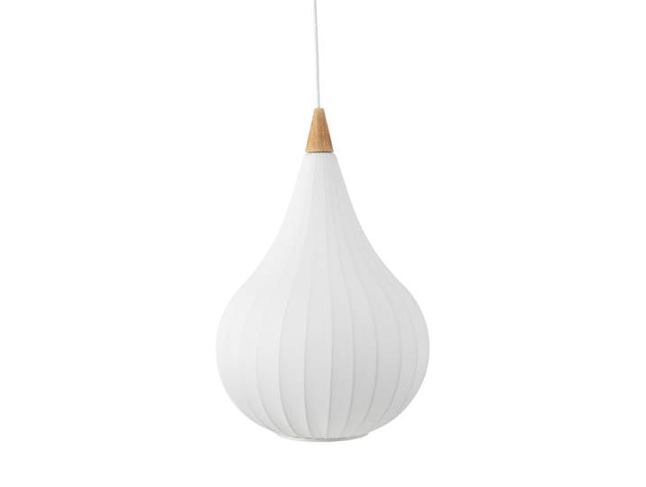 Design Pendellampe Drops Textile Weiss ø 38cm Halo Design