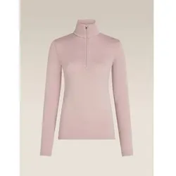 ICEBREAKER Damen Kleider halblg. Da W 260 Tech LS Half Zip, Größe M in Pink Pink