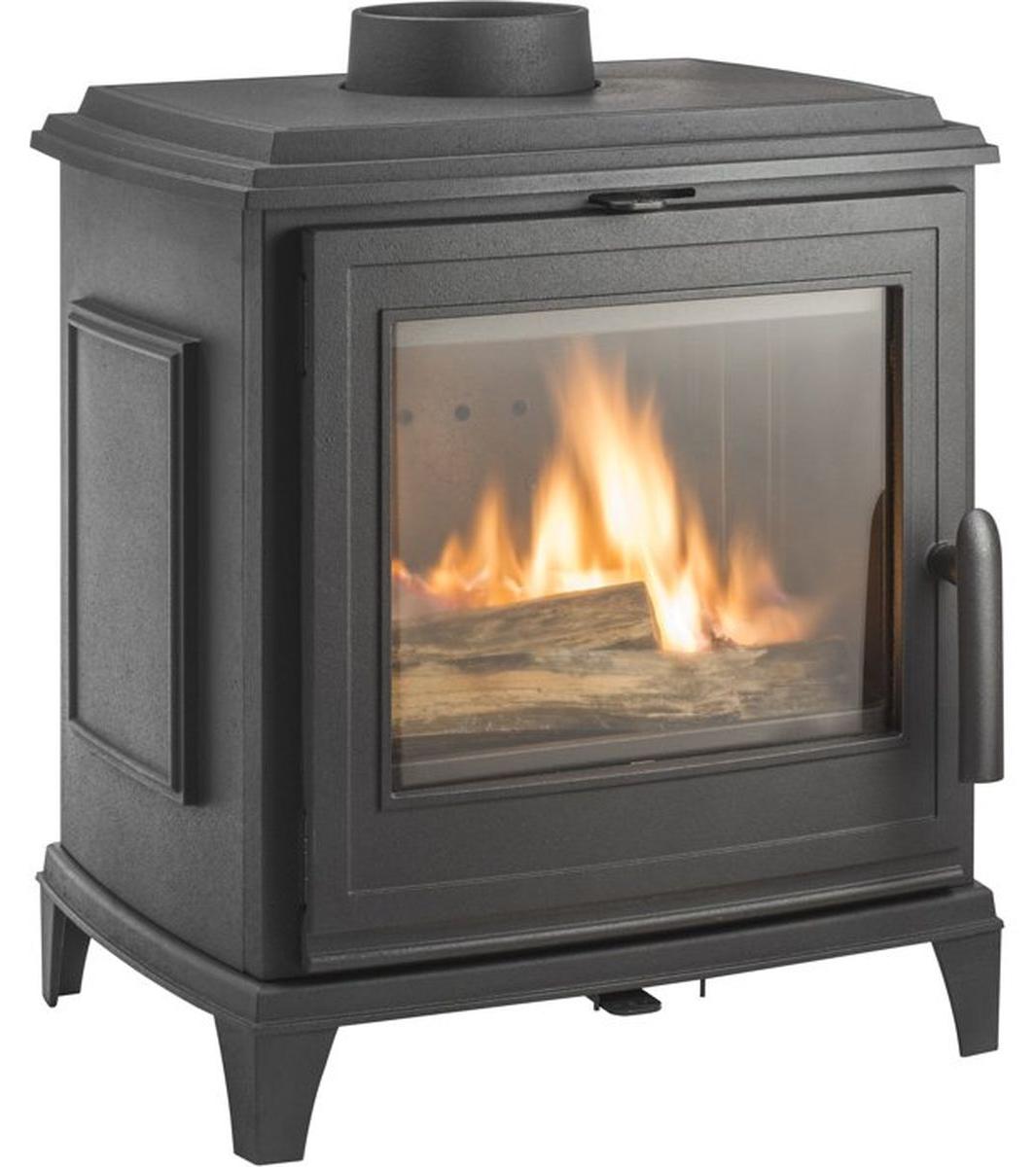 Invicta Sedan S, Kamin-Suite, Geschlossen, Brennholz, Anthrazit, Drinnen, Horizontal