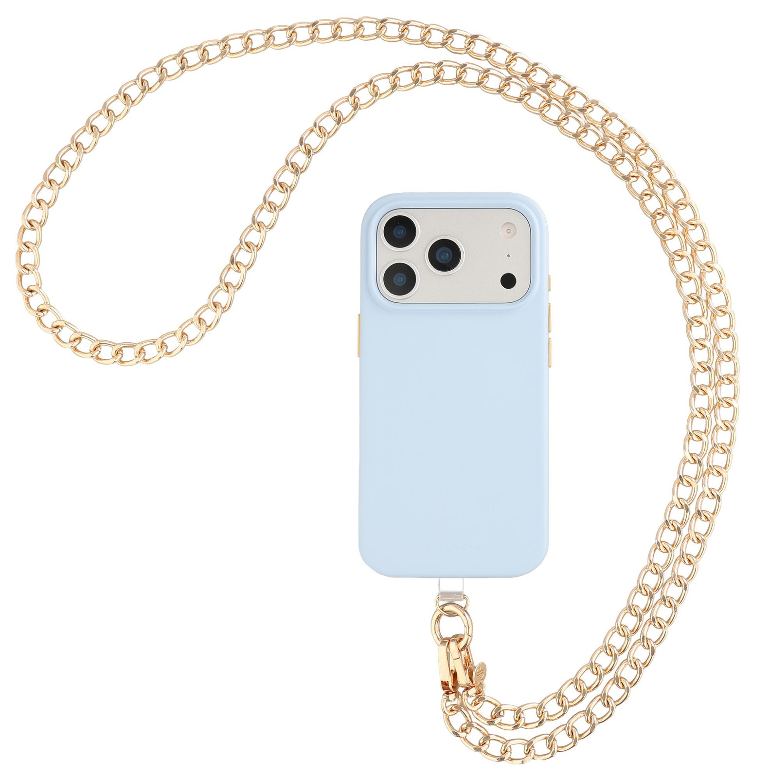 Selencia Bold Chain ketting met extra lang koord van 145 cm - Goud
